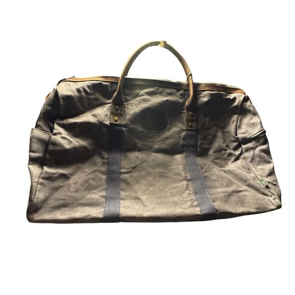 TSD BRAND Hillside Bee-Wax Canvas Duffel Bag - Picture 12 of 14